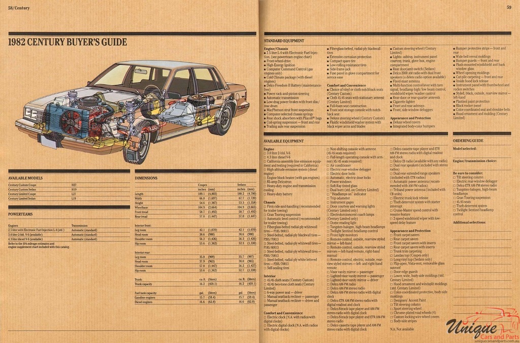 1982 Buick Prestige Full-Line All Models Brochure Page 19